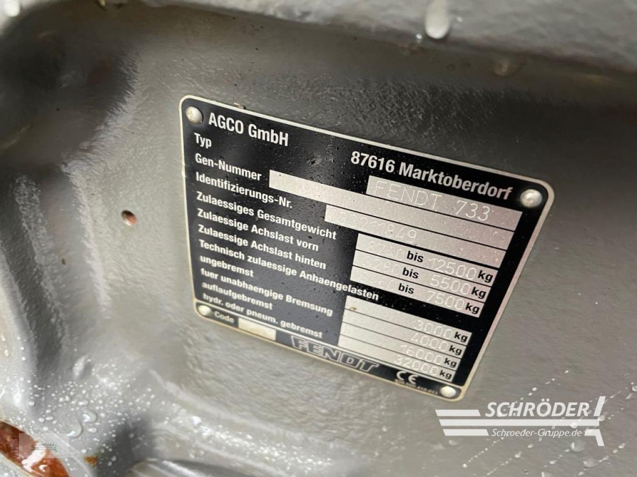 Traktor of the type Fendt 716 VARIO SCR PROFI | RTK, Gebrauchtmaschine in Wildeshausen (Picture 8)